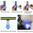 thumbnail image 3 of Collar para perro con colgante, de silicona suave, resistente al agua, con luz LED intermitente de seguridad, luminoso para deportes al aire libre y paseos con perros y gatos., 3 of 5