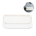 thumbnail image 4 of Billuyoard Estantes flotantes para baño, estantes de almacenamiento de pared blancos laterales elevados, estante de almacenamiento de inodoro plegable Juegos de accesorios de baño L Billuyoard HA028000-01, 4 of 6