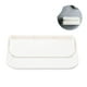 thumbnail image 3 of Estantes Flotantes Para Baño, Estantes De Almacenamiento De Pared Blancos Laterales Elevados, Estante De Almacenamiento De Inodoro Plegable Antideslizante, Estantes Montados En La Pared Para Baño Guardurnaity HA028000-01, 3 of 7