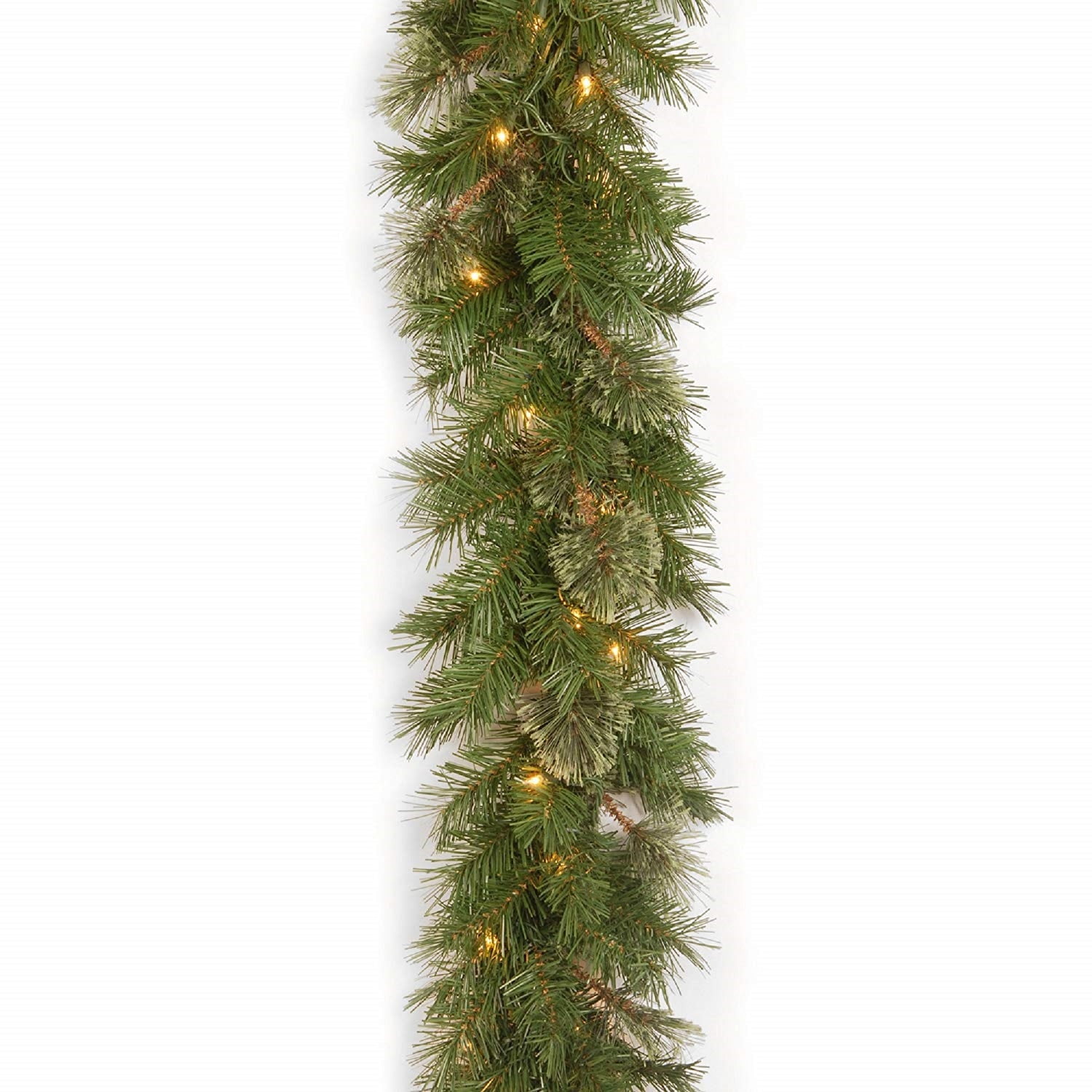 Photo 1 of (READ NOTES) National Tree Company Prelit Spruce Garland, 6.0" (Green)