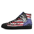thumbnail image 3 of Bass Fishing America High Top Canvas Shoes Sneakers Black Size 13, 3 of 7