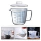 thumbnail image 4 of Vaso medidor de vidrio resistente al calor con tapa de vidrio para el hogar, 1 unidad, 4 of 5