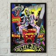 thumbnail image 3 of Póster de películas clásicas B-Beetlejuice, autoadhesivo, resistente al agua, papel adhesivo para decoración de pared de cafetería, bar y habitación, 3 of 5