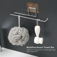 thumbnail image 4 of Barre à Serviettes Support Mural Sans Clou Porte-Serviettes, 4 of 8
