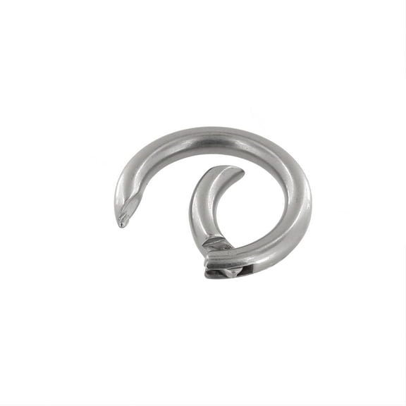 B9431 Nickel Matte, Spring Gate O-Ring, Solid Brass-LL, 1"
