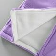 thumbnail image 3 of LNMQLPDBS Toddler Girls Winter Fleece Vest Warm Sleeveless Zip Up Outerwear Lightweight Casual Layering Gilet Kids Cold Weather Stand Collar Vest, 3 of 3