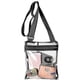 thumbnail image 1 of Bolso bandolera transparente aprobado para estadios. Pequeño bolso de pecho transparente para mujeres y hombres, ideal para destacar en partidos, eventos y conciertos., 1 of 3