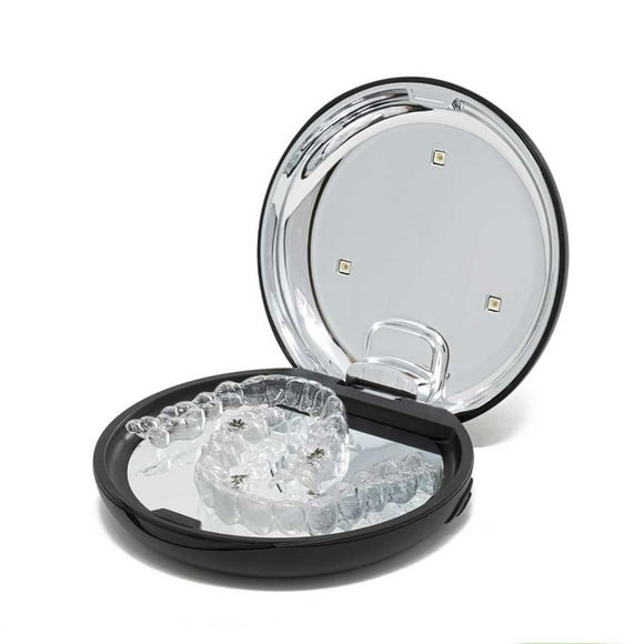 Estuche portátil desinfectante UV para alineadores Invisalign