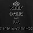 thumbnail image 3 of CafePress - KEEP CALM AND DO GYMNASTICS Pajamas - Women's Short Sleeve Print T-Shirt and Pants Dark Cotton Pajama Set, 3 of 7