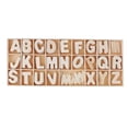 thumbnail image 1 of 156 Piezas Letras De Naturales Letras Mayúsculalfabetos Ideales Para Manualidades De Exhibiciones De Decoración Soledad Letras de madera, 1 of 9