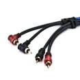 thumbnail image 5 of 2X 5M 2 Rca to 2 Rca Plug Car Stereo Audio Cable Amplifier Braided Tool, 5 of 6