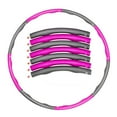 thumbnail image 1 of Fitness Exercise Hoops for Adults,Sections Adjustable Exercise Hoop,Detachable Soft Workout Hoop Jump Rope, 1 of 5