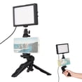 thumbnail image 2 of Panel anduero de escritorio kit ilumining kit led luz + trypode Ajustable 120pcs Beads de Luz temperatura Bicolor 3200-5600K 14 Niveles de Brillo Ajustable Con, 2 of 7
