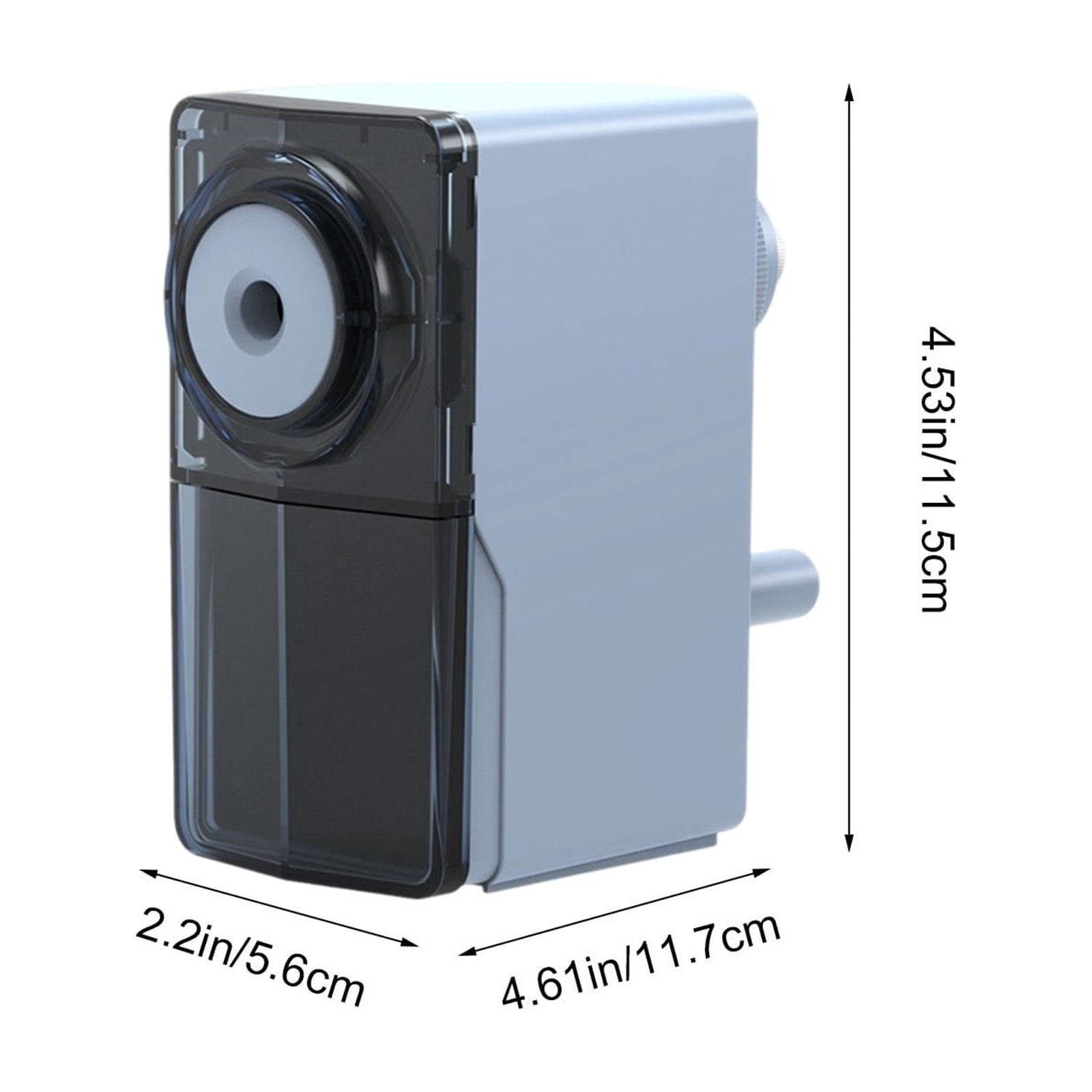 Werulen 2Pcs Art Pencil Sharpener with 5 Step Adjustable Tip,Long Point Slim Lead Sharpener,Heavy Duty Sketch Charcoal Sharpener,Colored Pencil No Breakage Tool,Professional Art Sharpening Gadget