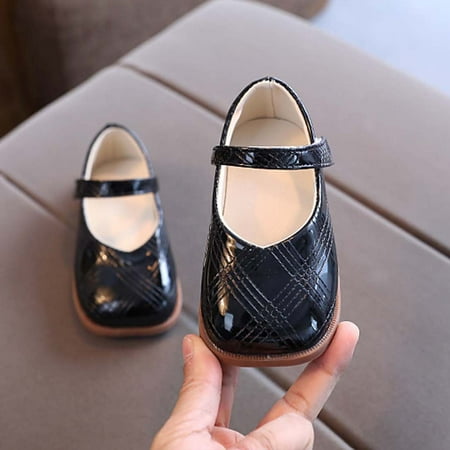 

Floleo Clearance Spring And Autumn Girls Uniform Shoes Performance Casual Single Shoes Small Leather Shoes