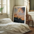 thumbnail image 2 of Athenian Sunset Silhouettes - Athens Greece Photography Sunset Silhouette Cityscape Skyline Architecture Moody Oak Framed Wall Art Print 6 x 8 inches, 2 of 12