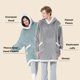 thumbnail image 2 of Sudadera con capucha Wearable Blanket Bedsure para adultos y niños, 2 of 6