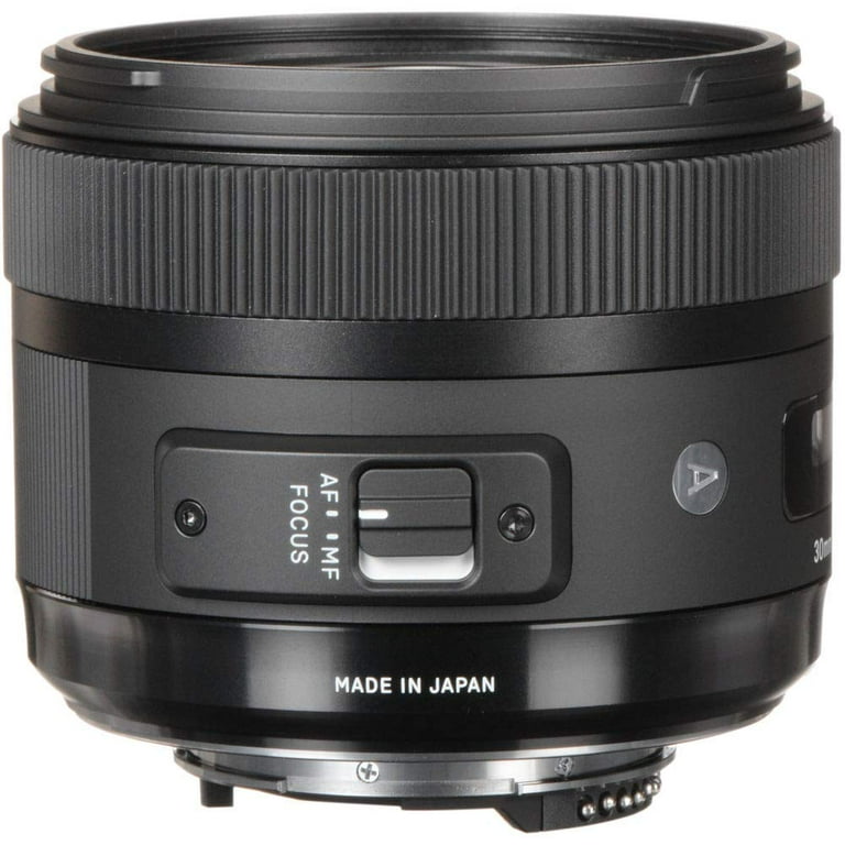 Sigma 30mm f/1.4 DC HSM Art Lens for Nikon for Nikon F Mount +