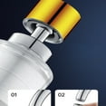 thumbnail image 4 of 1PC Kitchen Faucet Filter Nozzle Kitchen Faucet Filter Nozzle Tap Water Household Splash Proof Extended Water Filter Water Purifier Divine Device White, 4 of 7