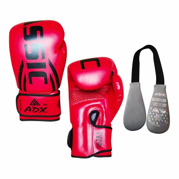 Kit De Guante Box Bassic By Adx Golpeo Bolsa Pera Y Sparring 16 ONZAS