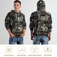 thumbnail image 6 of LAOLIUSN Men’s Graffiti Hoodie All-Over Print 3D Abstract Streetwear Graphic Pullover Sweatshirt, Stretch Fabric, S–4XL, 6 of 7