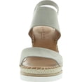 thumbnail image 2 of Gentle Souls by Kenneth Cole Womens Elyssa Two-Band N Suede Espadrilles, 2 of 3
