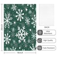 thumbnail image 2 of 4 Pcs Funny Kitchen Towels,Green Christmas Snowflake Pattern Microfiber Dish Towels,Kitchen Tea Towels,Kitchen Towel Set (18" X 26"), 2 of 7