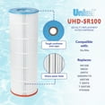 thumbnail image 6 of Unicel UHD-SR100 Replacement Filter Cartridge for 102 Square Foot Sta-rite 100TX, 6 of 10