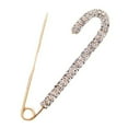 thumbnail image 2 of Joernso Exquisite Anti-Exposure Brooch Pin Women Shining Rhinestone Sweater Safety Pin Costume Accessories, 2 of 8