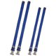 thumbnail image 1 of Kit de repuesto de 4 correas de fijación ajustables para patas de zanco de yeso, correas resistentes para zancos, accesorios universales para actividades al aire libre., 1 of 7