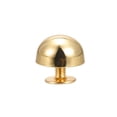 thumbnail image 4 of 12x7mm Screw Back Rivets Hollow Round Head Leather Studs Gold Tone 8 Pack, 4 of 5