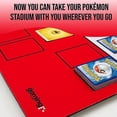 thumbnail image 3 of Playmat for card game with tube stitching, card game mat with zones, trainer for 2 players, 3 of 3