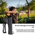 thumbnail image 4 of Pebbuoy Oxford Cloth Quiver Adjustable Archery Bag Durable Three-tube Design Arrow Holder Sports Accessories, 4 of 7