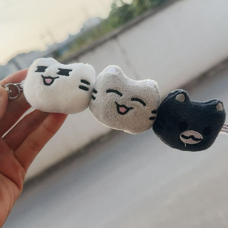 Kpop Idol SEVENTEEN Miniteen Face Plush Keyring High Quality