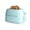 Aqua, variant on Nostalgia Classic Retro 2-Slice Toaster, Orange