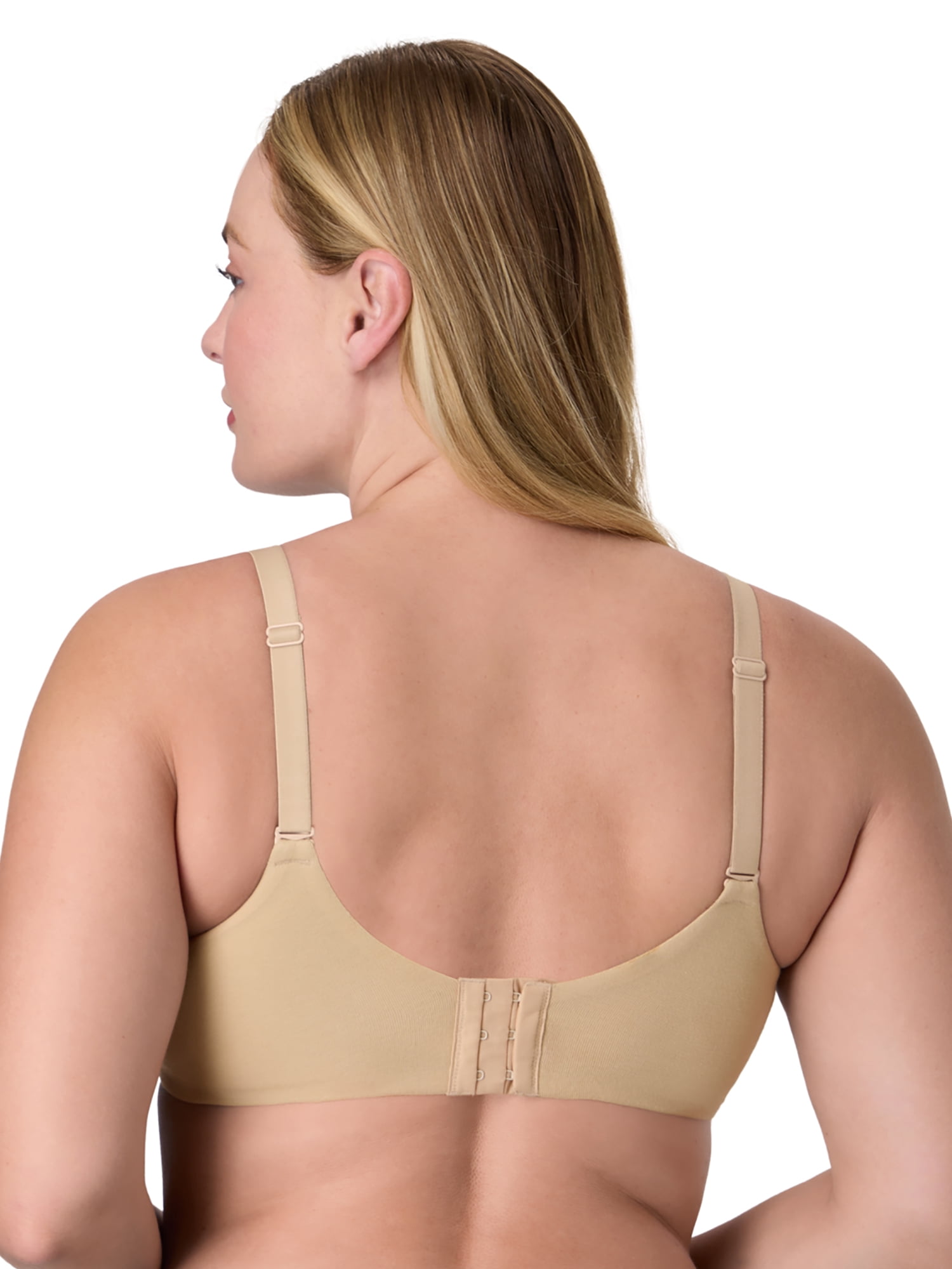 Bali Women's Cotton Modal Wireless Bra with Foam Cups