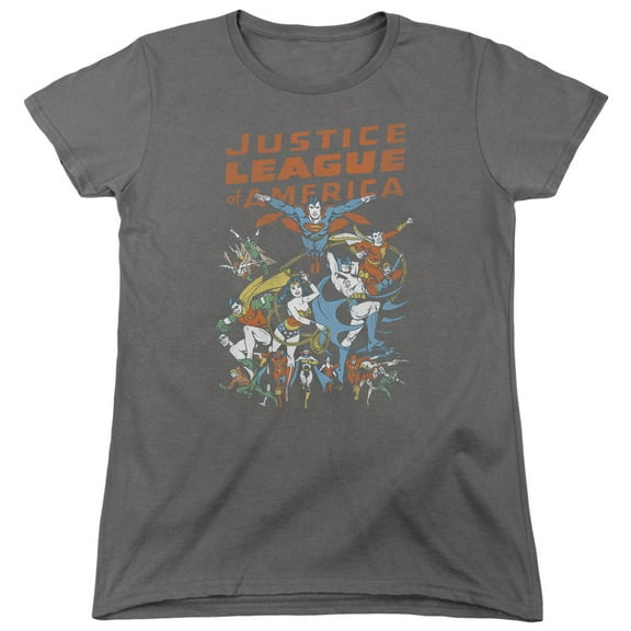 Jla - Big Group - Women's Short Sleeve Shirt - Large