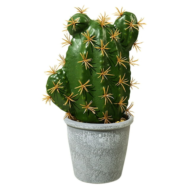 Yesbay Fake Plant Decorative Realistic Potted Plants Fake Desktop