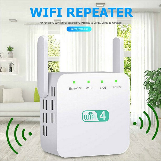 2.4Ghz Dual Band Extender Zen Wifi Booster Range Zenbooster Router 300M