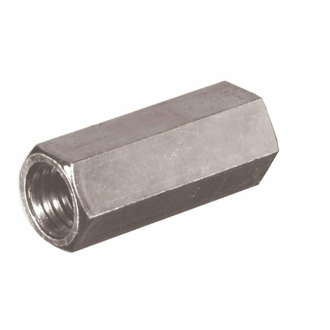 Boltmaster 11847 1/2" Right Hand Threaded Rod Zinc Plated Steel Coupler