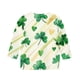 thumbnail image 4 of Blusas y camisas de manga larga y cuello redondo para niños, tallas medianas y grandes, informales, con estampado de San Patricio, mangas a ochos y cuello redondo, camisetas para niños., 4 of 5