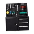 thumbnail image 3 of Milaget 1/64 Garage Tool Rack Diorama Decoration Authentic Display Ornament Novelty Tool black new, 3 of 9