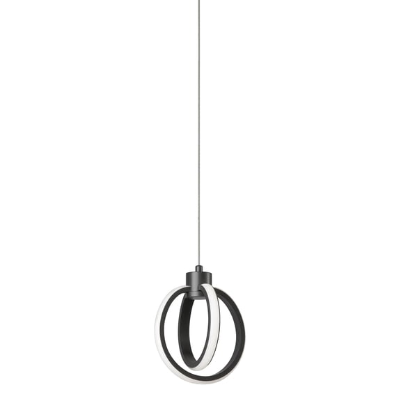 Dainolite 14W Pendant, MB w/ WH silicone Diffuser