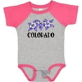 thumbnail image 3 of Inktastic Colorado Columbine Flowers Boys or Girls Baby Bodysuit, 3 of 5
