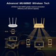 thumbnail image 5 of Adaptador de red inalámbrica WiFi 7 BE200 Pro Pcie + antena de 10 dB BT5.4 Tri Band 2.4G/5G/6GHz BE200 yuxing Negro Rojo, 5 of 5