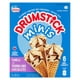 Cornets de dessert glacé DRUMSTICK(MD) de NESTLÉ(MD) Minis vanille et tourbillons chocolatés – image 4 sur 18