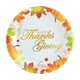 thumbnail image 2 of Platos de Papel Desechables para Acción de Gracias | Vajilla Redonda para Fiestas de Otoño con Estampado de Calabaza y Hojas de Arce | Platos Resistentes E Impermeables de 18 y 23 Cm para Reuniones O, 2 of 6