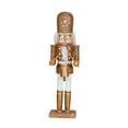 thumbnail image 3 of Nutcracker Figurine Decorations Christmas for Scene Layout Fireplace Bedroom gold drum, 3 of 8