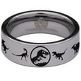 thumbnail image 2 of Dinosaur Tungsten Carbide Ring, 2 of 9