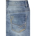 thumbnail image 6 of CULTURA AZURE  Little Boy's Saddle Stitch Stretch Jeans, Lt Blue, 5, 6 of 7